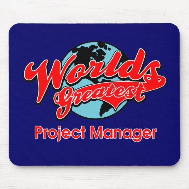 Bestster Projektleiter der Welt Mousepad (Vorne)