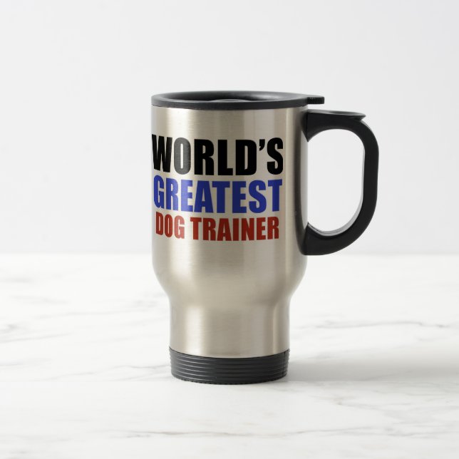 Bestster Trainer der Welt Hunde Reisebecher (Rechts)