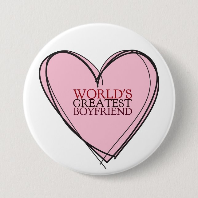 Beststes der Freund-Button der Welt Button (Vorderseite)