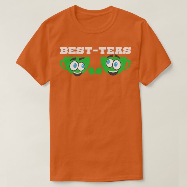 BestTeas Pun Joke Drinker Kaffee Cup T-Shirt (Design vorne)