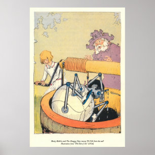 Besty Bobbin und The Shaggy Man Retttik-Tok Poster