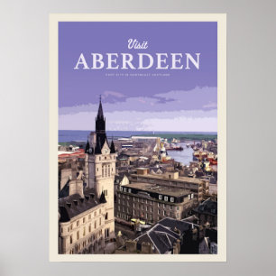 Besuch Aberdeen Poster