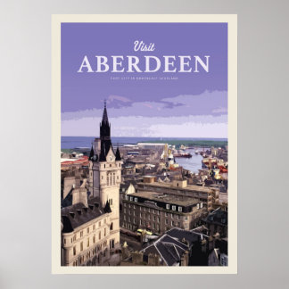 Besuch Aberdeen Poster