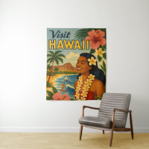 Besuch auf Hawaii in der Mitte des Jahrhunderts To