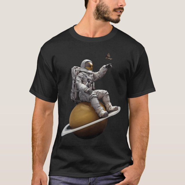 Besuch auf Saturn T-Shirt (Vorderseite)