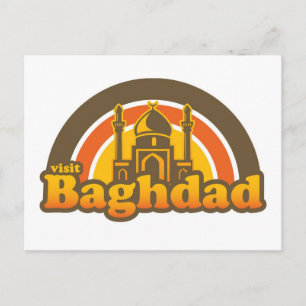 Besuch Baghdad Postcard Postkarte
