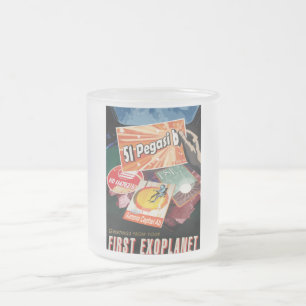 Besuch beim ersten außerhalb des Sonnensystems ent Mattglastasse