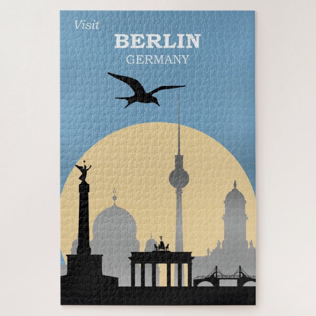 Besuch Berlin, Deutschland Puzzle (Vertikal)