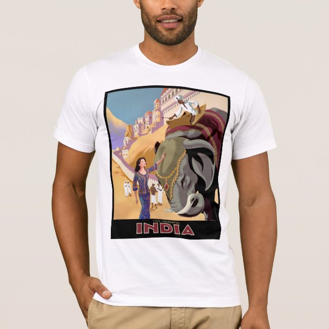 Besuch Colorful India T-Shirt (Vorderseite)