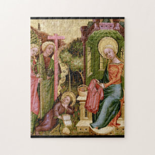Besuch des Engels, C. 1400-10 durch Puzzle