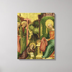 Besuch des Engels, rechts Leinwanddruck