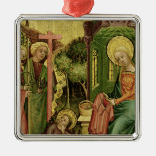Besuch des Engels, von der Rechte Silbernes Ornament