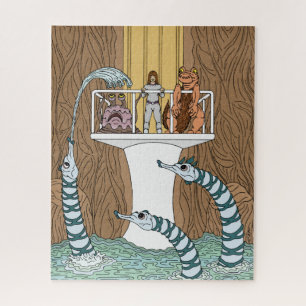 Besuch des Pools der Pipeline Puzzle