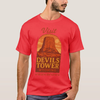 Besuch DEVILS TOWER T-Shirt