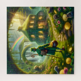 Besuch eines Kobolds in einem Feenhaus  Puzzle
