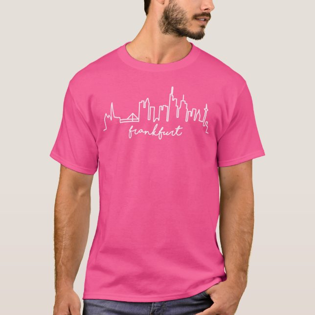 Besuch Frankfurt T-Shirt (Vorderseite)