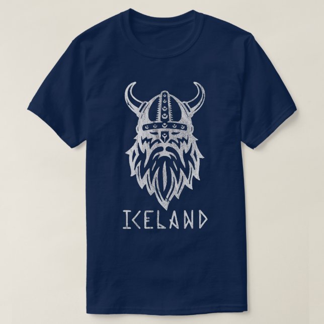 Besuch Islands T-Shirt (Design vorne)