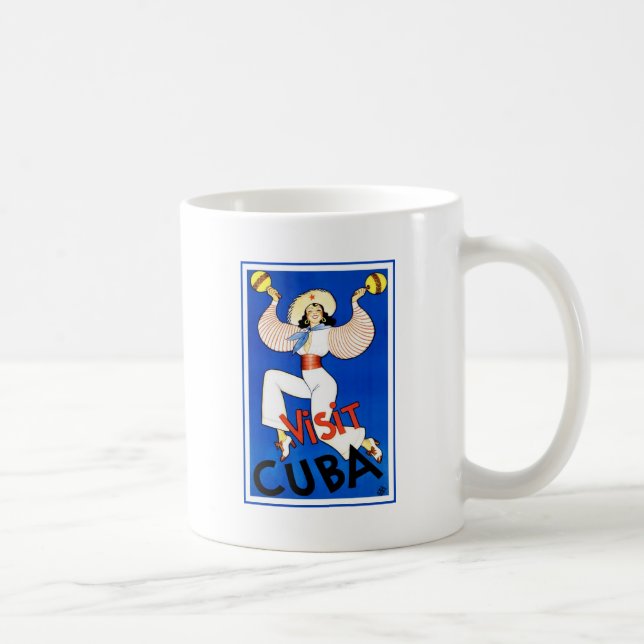 Besuch Kuba Kaffeetasse (Rechts)