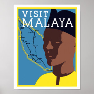 Besuch Malaya Poster
