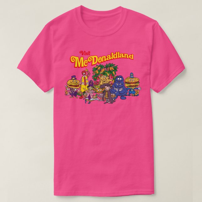 Besuch McDonaldland T-Shirt (Design vorne)