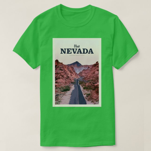 Besuch Nevada T-Shirt (Design vorne)