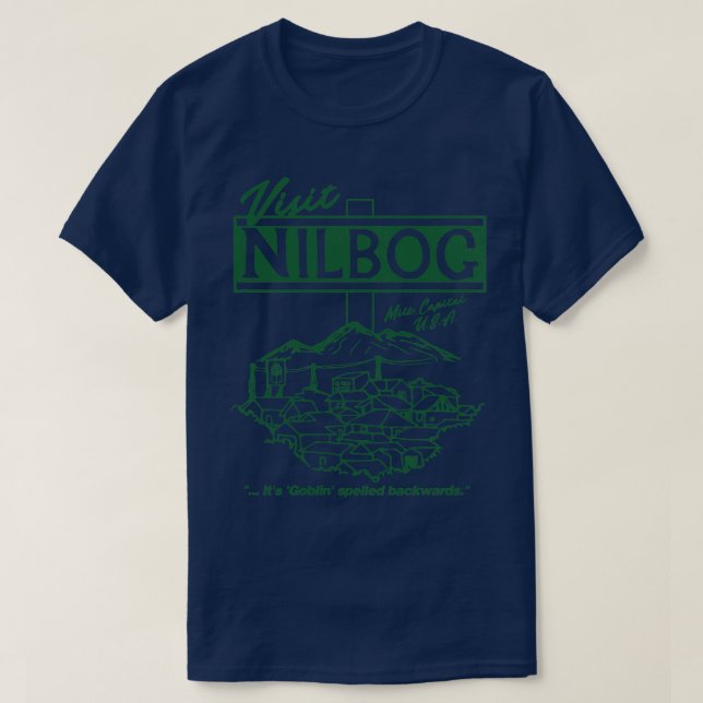 Besuch Nilbog T-Shirt (Design vorne)