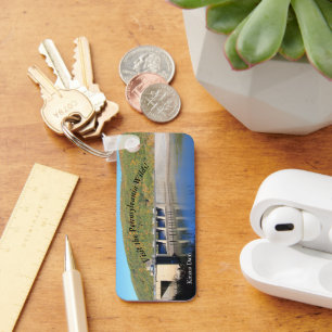 Besuch PA Wilds Picturesque Souvenir Kinzua Stauda Schlüsselanhänger