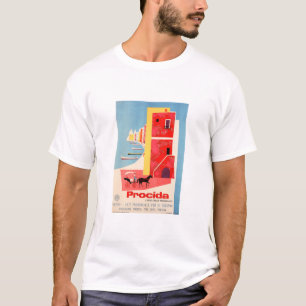 Besuch PROCIDA Neapel Küste Süd ITALIEN ENIT Rei T-Shirt
