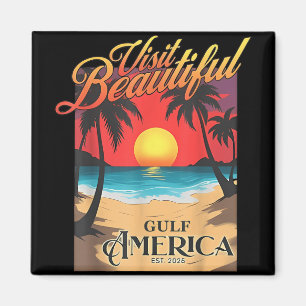 Besuch schöne Golf Amerika Funny Trump umbenennen Magnet