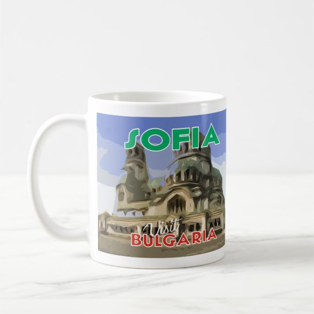 Besuch Sofia, Bulgarien I Liebe Kaffeetasse (Links)