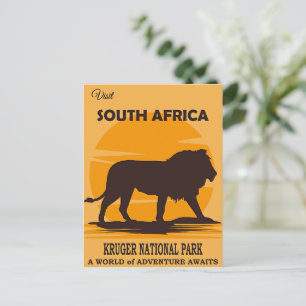Besuch Südafrika, Krüger Nationalpark, Postkarte
