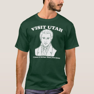 Besuch Utah unser Jesus ist - die lustige Mormone T-Shirt
