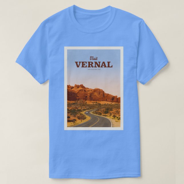 Besuch Vernal T-Shirt (Design vorne)