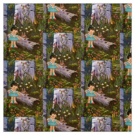 Besuch von Freunden im alten Aspen Grove Stoff