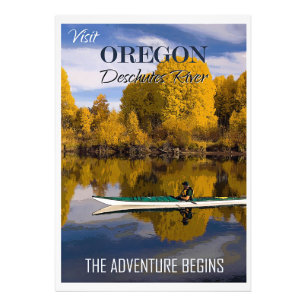 Besuch von Oregon, Deschutes, Fotodruck