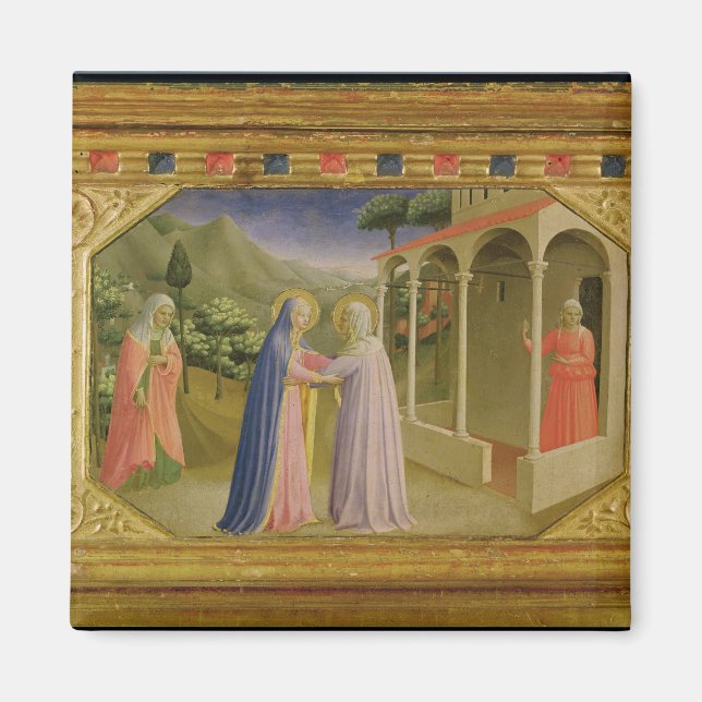 Besuch, von Predella Annunciation Magnet (Vorne)