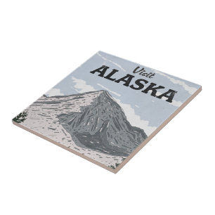 Besuche Alaska Fliese
