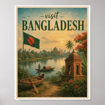 Besuche Bangladesh Reise Vintage