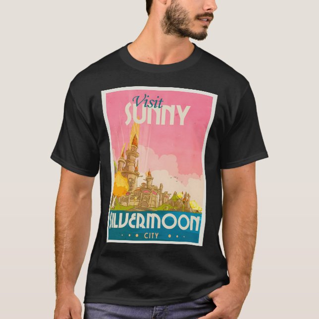 Besuche Silvermoon City T-Shirt (Vorderseite)