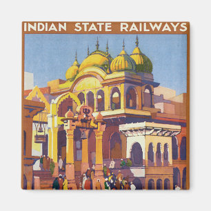 Besuchen Indien ~ Muttra Magnet