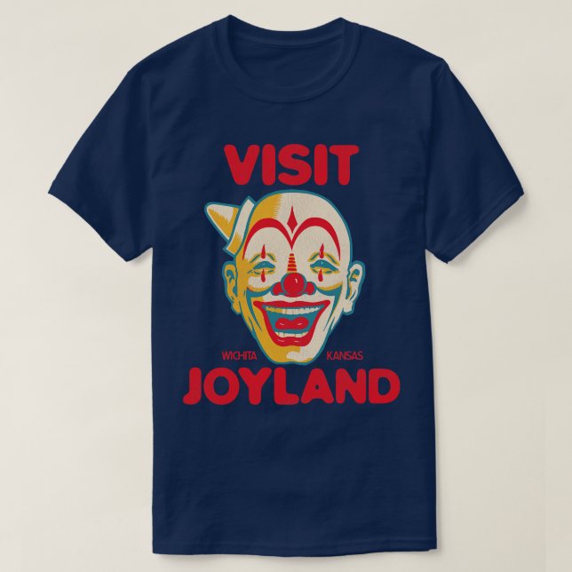 Besuchen Joyland Retro Defunktional Amusement Park T-Shirt (Design vorne)