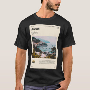 Besuchen Sie Amalfi Italien (Reiseplakat) T-Shirt