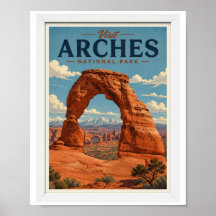Besuchen Sie Arches National Park Reise Vintage