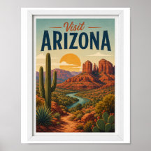 Besuchen Sie Arizona Travel Vintage