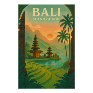 Besuchen Sie Bali, Indonesien – Reise Insel 2026 Poster