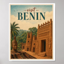 Besuchen Sie Benin Travel Vintage