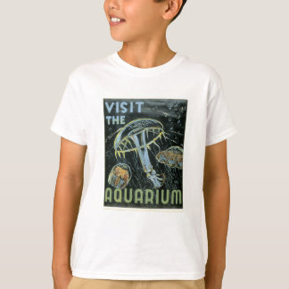 Besuchen Sie das Aquarium - WPA Poster - T-Shirt
