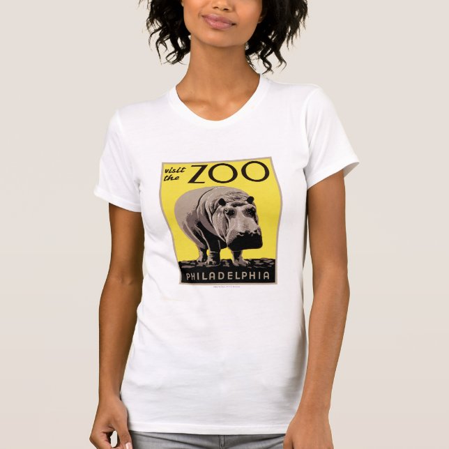 Besuchen Sie den Zoo T-Shirt (Vorderseite)
