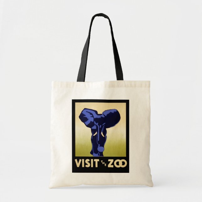 Besuchen Sie den Zoo Tragetasche (Vorne)