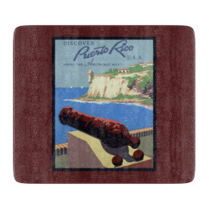 Besuchen Sie die Festung El Morro, Puerto Rico, Al Schneidebrett